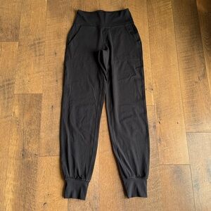 Lululemon Black High-Waisted Joggers